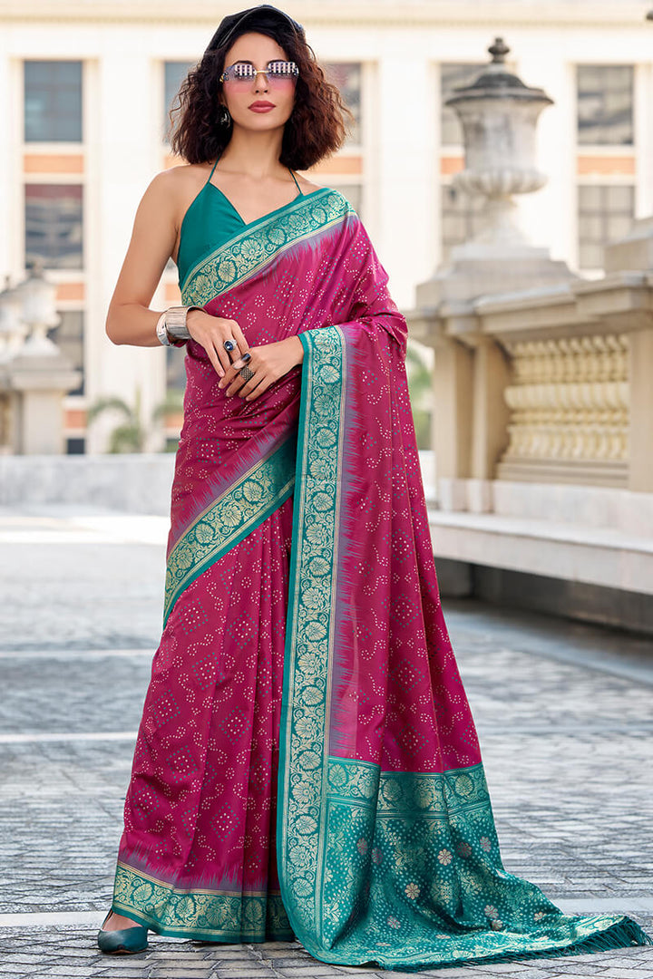 Mulberry Wine Banarasi Soft Silk Saree