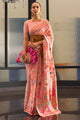 Sweet Pink Kashmiri Modal Pashmina Silk Saree